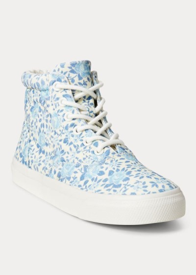 Zapatillas Polo Ralph Lauren Mujer Multicolor - Bryn High-Top - QYKCX3456